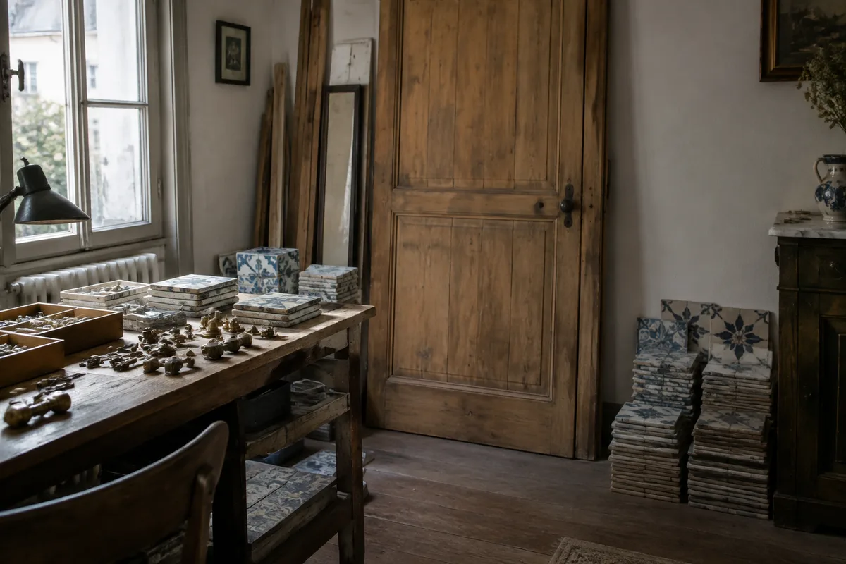 Matériaux de réemploi triés pour rénover une maison à moindre coût